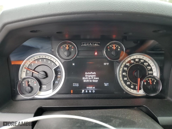 2017 Ram 1500 Big Horn with VIN 1C6RR7LG3HS546703, listed as a Copart auction lot 51631135 with 191,805 mi miles and Salvage Title. Bid and sale history available at carsss.com. Image 9.