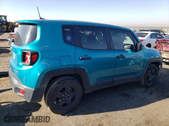 2020 Jeep Renegade Jeepster with VIN ZACNJAAB8LPL86493, listed as a Copart auction lot 72620614 with 133,915 mi miles and Salvage title. Bid and sale history available at DreamBid. Image 3.