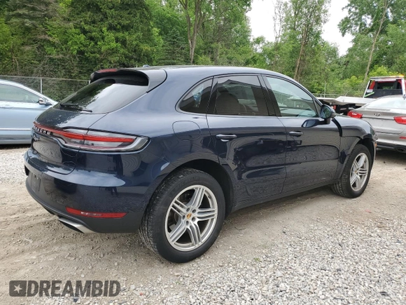 2019 Porsche Macan with VIN WP1AA2A56KLB02572, listed as a Copart auction lot 57733904 with 61,864 mi miles and Salvage title. Bid and sale history available at DreamBid. Image 3.