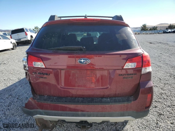 2012 Subaru Outback 2.5i Limited with VIN 4S4BRBKC5C3286007, listed as a Copart auction lot 87672635 with 195,360 mi miles and Salvage Title. Bid and sale history available at carsss.com. Image 6.