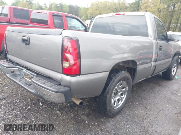2006 Chevrolet Silverado 1500 Work Truck with VIN 1GCEC14XX6Z131418, listed as a IAAI auction lot 41917611 with 167,690 mi miles. Bid and sale history available at carsss.com. Image 4.