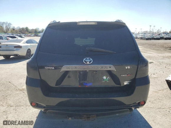 2009 Toyota Highlander Sport with VIN JTEES43A492133370, listed as a Copart auction lot 50579725 with 255,565 mi miles and Clean Title. Bid and sale history available at carsss.com. Image 6.