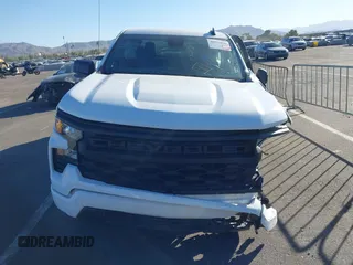 2024 Chevrolet Silverado 1500 Custom with VIN 3GCPDBEK9RG299263, listed as a IAAI auction lot 40818809 with 4,481 mi miles and . Bid and sale history available at DreamBid. Image 11.