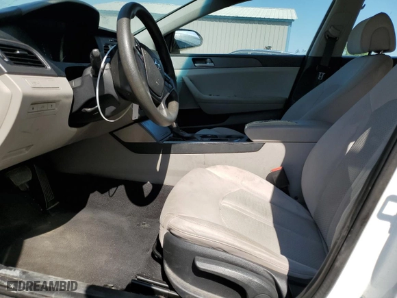 2017 Hyundai Sonata 2.4L with VIN 5NPE24AF0HH448067, listed as a Copart auction lot 53856315 with 131,775 mi miles and Clean Title. Bid and sale history available at carsss.com. Image 8.