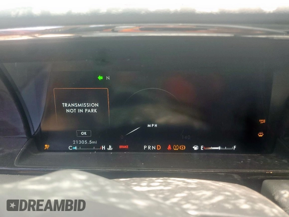 2020 Lincoln Navigator Reserve with VIN 5LMJJ2LT8LEL10853, listed as a Copart auction lot 63062835 with 21,305 mi miles and Salvage title. Bid and sale history available at DreamBid. Image 9.