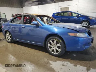 2005 Acura TSX with VIN JH4CL96865C032980, listed as a Copart auction lot 61870505 with Not provided miles and Salvage title. Bid and sale history available at DreamBid. Image 4.