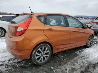 2015 Hyundai Accent Sport with VIN KMHCU5AE4FU226886, listed as a Copart auction lot 44789755 with 118,907 mi miles and Salvage Title. Bid and sale history available at carsss.com. Image 3.