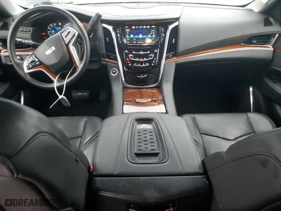 2017 Cadillac Escalade Premium Luxury with VIN 1GYS4CKJ7HR347900, listed as a Copart auction lot 88704995 with 90,981 mi miles and Clean Title. Bid and sale history available at carsss.com. Image 8.