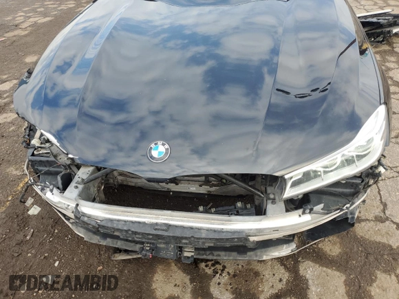 2017 BMW 7 Series with VIN WBA7B0C31HG527138, listed as a Copart auction lot 83545034 with 46,370 mi miles and Clean Title. Bid and sale history available at DreamBid. Image 11.