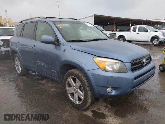 2006 Toyota RAV4 Sport with VIN JTMZD32V266014784, listed as a IAAI auction lot 41582432 with 75,459 mi miles. Bid and sale history available at carsss.com. Image 1.