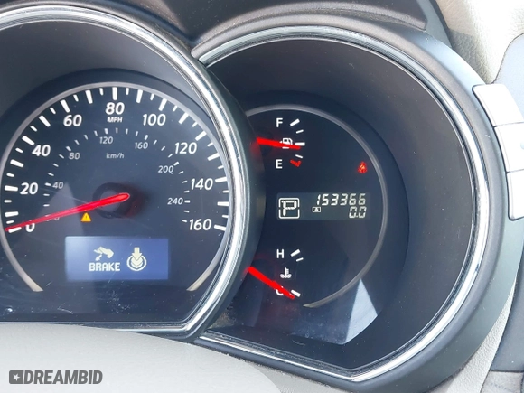 2013 Nissan Murano SV with VIN JN8AZ1MU4DW207026, listed as a IAAI auction lot 41849859 with 153,366 mi miles. Bid and sale history available at carsss.com. Image 7.