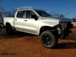 2019 Chevrolet Silverado 1500 Custom Trail Boss with VIN 3GCPYCEF4KG120324, listed as a Copart auction lot 85296344 with 62,491 mi miles and Salvage Title. Bid and sale history available at carsss.com. Image 4.
