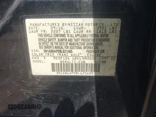2011 Nissan Sentra SL with VIN 3N1AB6AP0BL621485, listed as a IAAI auction lot 42167939 with Not Provided miles and . Bid and sale history available at DreamBid. Image 9.