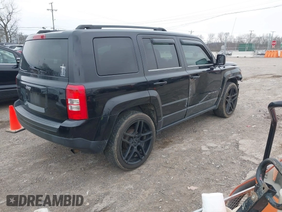 2014 Jeep Patriot Altitude with VIN 1C4NJPBA9ED505021, listed as a IAAI auction lot 41728734 with 142,385 mi miles and . Bid and sale history available at DreamBid. Image 4.