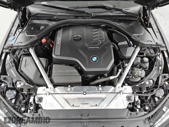 2024 BMW 4 Series 430i with VIN WBA63AV01RFT28325, listed as a Copart auction lot 50661055 with 20,907 mi miles and Clean Title. Bid and sale history available at carsss.com. Image 11.