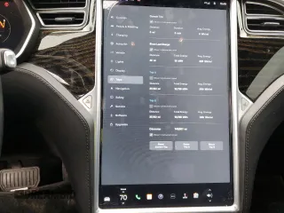 2016 Tesla Model S 70 kWh Battery with VIN 5YJSA1E16GF158450, listed as a Copart auction lot 44171305 with 143,907 mi miles and Salvage Title. Bid and sale history available at carsss.com. Image 9.