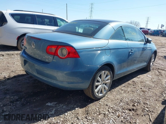 2010 Volkswagen Eos Komfort с VIN WVWBA7AH5AV011180, выставлен на аукционе IAAI как лот 41768341 с пробегом 181 473 миль миль и . История ставок и продаж доступна на DreamBid. Изображение 4.