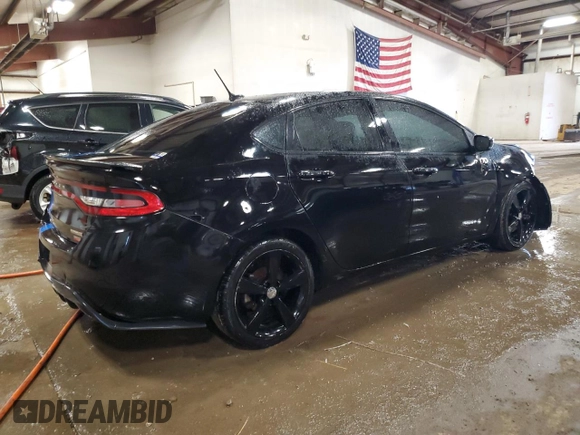 2013 Dodge Dart Limited with VIN 1C3CDFCHXDD328177, listed as a Copart auction lot 47196205 with 179,553 mi miles and Clean Title. Bid and sale history available at carsss.com. Image 3.