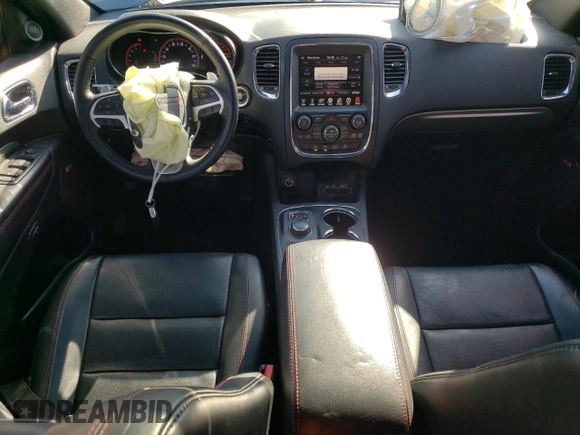 2016 Dodge Durango R/T with VIN 1C4SDJCT9GC485112, listed as a Copart auction lot 48109645 with 92,254 mi miles and Salvage title. Bid and sale history available at DreamBid. Image 8.