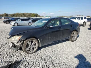 2010 Lexus IS 250 with VIN JTHBF5C24A5112417, listed as a Copart auction lot 47181265 with 158,662 mi miles and Salvage Title. Bid and sale history available at carsss.com. Image 1.
