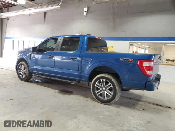 2022 Ford F-150 XL with VIN 1FTEW1EP4NFB79809, listed as a Copart auction lot 49792665 with 83,955 mi miles and Salvage Title. Bid and sale history available at carsss.com. Image 2.