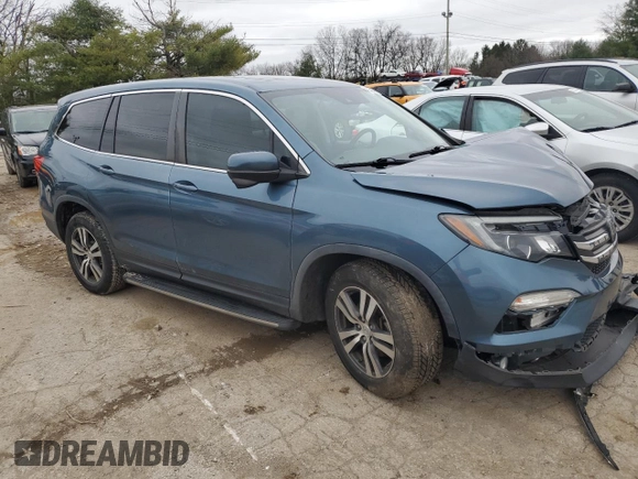 2018 Honda Pilot EX-L с VIN 5FNYF5H64JB019287, выставлен на аукционе Copart как лот 46041724 с пробегом Не указан миль и Списание • Salvage title. История ставок и продаж доступна на DreamBid. Изображение 4.