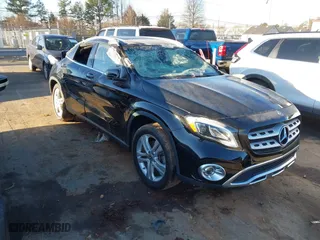 2020 Mercedes-Benz GLA with VIN WDCTG4GB5LU027676, listed as a IAAI auction lot 41261508 with 20,511 mi miles. Bid and sale history available at carsss.com. Image 1.