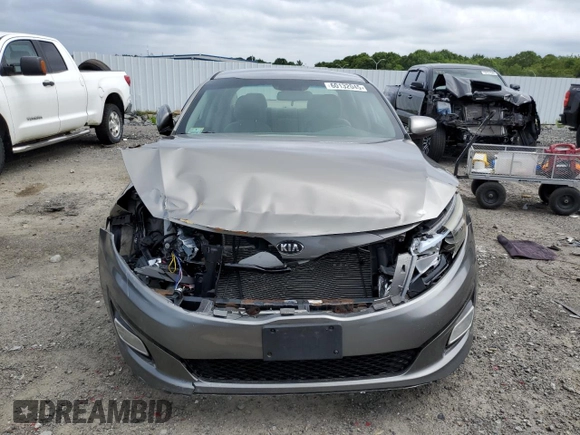 2015 Kia Optima LX with VIN 5XXGM4A76FG515579, listed as a Copart auction lot 60132045 with 156,043 mi miles and Clean title. Bid and sale history available at DreamBid. Image 5.