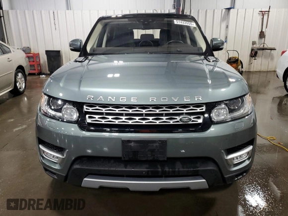 2017 Land Rover Range Rover Sport HSE z VIN SALWR2FV1HA685283, wystawiony jako Copart lot #51433555 z przebiegiem 80 137 mil mil oraz Szkoda całkowita • Salvage title. Historia ofert i sprzedaży dostępna na DreamBid. Obrazek 5.