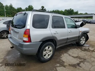 2003 Mazda Tribute ES with VIN 4F2CZ06193KM25468, listed as a Copart auction lot 59879914 with 214,393 mi miles and Salvage Title. Bid and sale history available at carsss.com. Image 3.