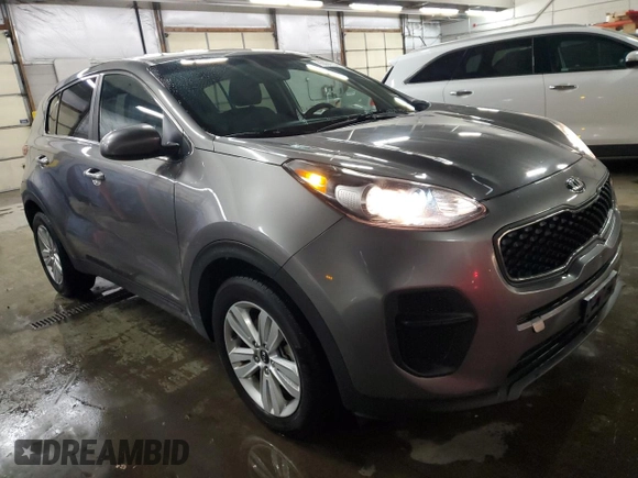 2018 Kia Sportage LX with VIN KNDPM3AC3J7472473, listed as a Copart auction lot 85034234 with 97,572 mi miles and Clean Title. Bid and sale history available at DreamBid. Image 4.