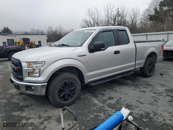 2015 Ford F-150 XLT with VIN 1FTEX1EP8FFC10073, listed as a Copart auction lot 50326045 with 98,302 mi miles and Salvage Title. Bid and sale history available at carsss.com. Image 1.