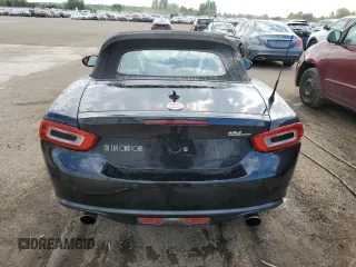 2017 FIAT 124 Spider Lusso with VIN JC1NFAEK4H0105489, listed as a Copart auction lot 62118945 with 90,490 mi miles and Clean title. Bid and sale history available at DreamBid. Image 6.