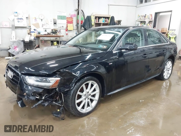 2016 Audi A4 Premium Plus with VIN WAUFFAFL4GN011223, listed as a IAAI auction lot 41996520 with 95,367 mi miles. Bid and sale history available at carsss.com. Image 17.