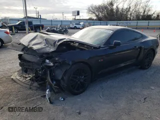 2017 Ford Mustang V6 with VIN 1FA6P8AM4H5279768, listed as a Copart auction lot 44333705 with 53,255 mi miles and Salvage Title. Bid and sale history available at carsss.com. Image 1.