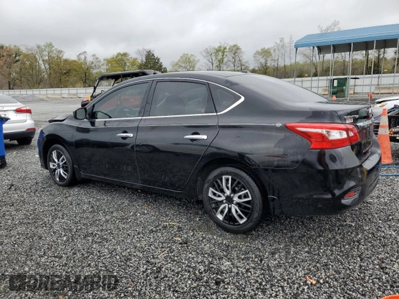 2017 Nissan Sentra SV with VIN 3N1AB7AP0HL656977, listed as a Copart auction lot 50976695 with 102,517 mi miles and Salvage Title. Bid and sale history available at carsss.com. Image 2.