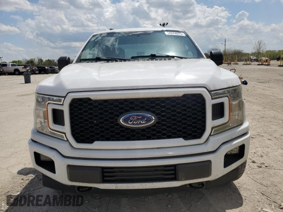 2018 Ford F-150 XL with VIN 1FTEW1E53JKF69929, listed as a Copart auction lot 54674975 with 194,668 mi miles and Clean Title. Bid and sale history available at carsss.com. Image 5.