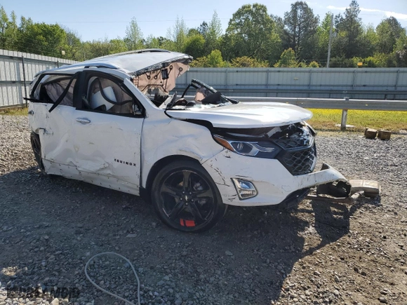 2020 Chevrolet Equinox Premier with VIN 2GNAXNEV5L6269759, listed as a Copart auction lot 52195055 with 16,490 mi miles and Clean Title. Bid and sale history available at carsss.com. Image 4.