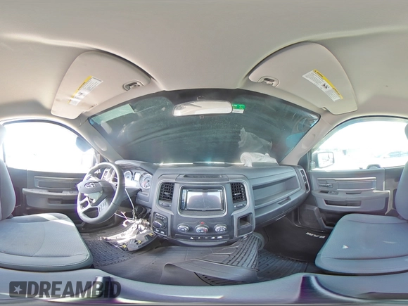 2017 Ram 1500 Tradesman with VIN 3C6JR6DG7HG687190, listed as a Copart auction lot 43698295 with 23,997 mi miles and Salvage title. Bid and sale history available at DreamBid. Image 15.