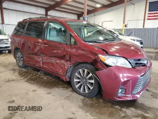 2020 Toyota Sienna XLE with VIN 5TDDZ3DC8LS236152, listed as a Copart auction lot 62681965 with 99,671 mi miles and Salvage title. Bid and sale history available at DreamBid. Image 4.