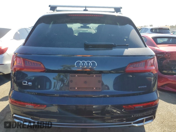 2020 Audi Q5 Premium Plus с VIN WA1E2AFYXL2076525, выставлен на аукционе Copart как лот 69212014 с пробегом 39 619 миль миль и Списание • Salvage title. История ставок и продаж доступна на DreamBid. Изображение 6.