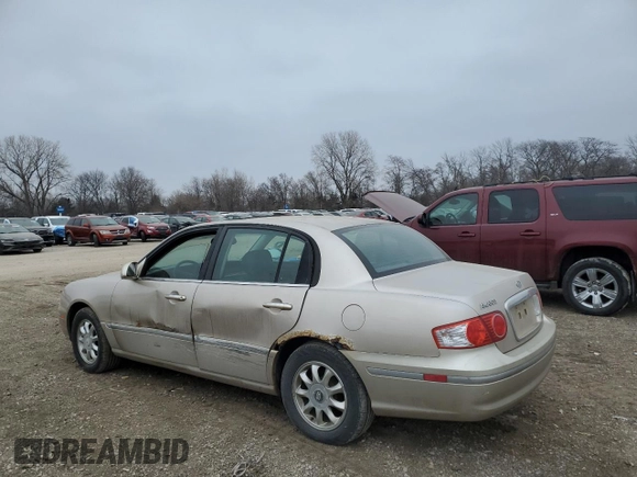 2005 Kia Amanti z VIN KNALD124155052901, wystawiony jako Copart lot #43609785 z przebiegiem 143 368 mil mil oraz Szkoda całkowita • Salvage title. Historia ofert i sprzedaży dostępna na DreamBid. Obrazek 2.