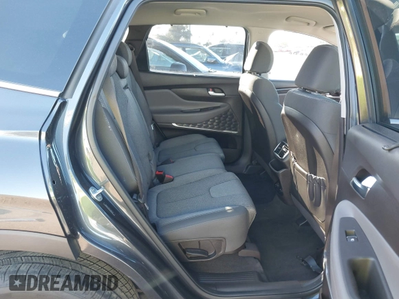 2020 Hyundai Santa Fe SEL w/SULEV with VIN 5NMS33AD7LH184750, listed as a IAAI auction lot 41637769 with 89,166 mi miles. Bid and sale history available at carsss.com. Image 8.