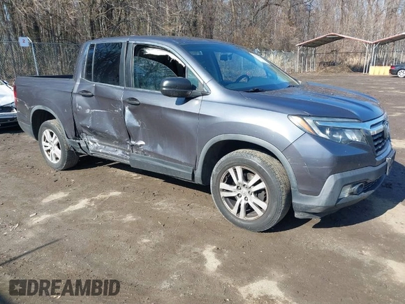 2017 Honda Ridgeline Sport+ with VIN 5FPYK3F27HB004722, listed as a IAAI auction lot 41536495 with 149,990 mi miles and . Bid and sale history available at DreamBid. Image 1.