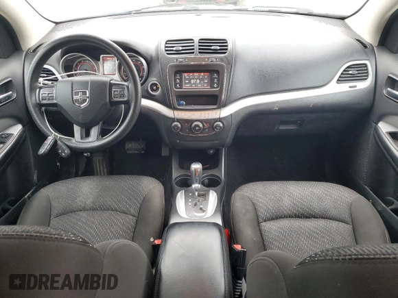 2015 Dodge Journey SXT with VIN 3C4PDDBG0FT660457, listed as a Copart auction lot 54582265 with 164,879 mi miles and Salvage title. Bid and sale history available at DreamBid. Image 8.