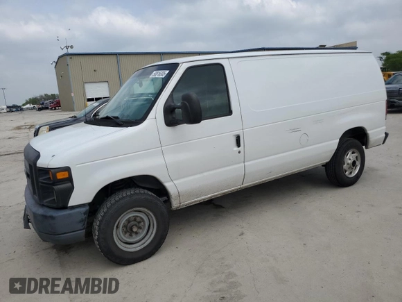 2008 Ford Econoline Cargo Commercial with VIN 1FTNE24W68DA63092, listed as a Copart auction lot 50816305 with 298,726 mi miles and Salvage Title. Bid and sale history available at DreamBid. Image 1.