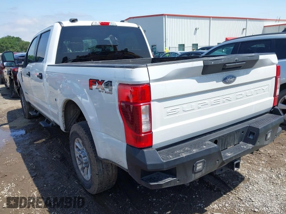 2021 Ford F-250 XL with VIN 1FT7W2BT1MED43814, listed as a IAAI auction lot 42207019 with 92,921 mi miles and . Bid and sale history available at DreamBid. Image 3.