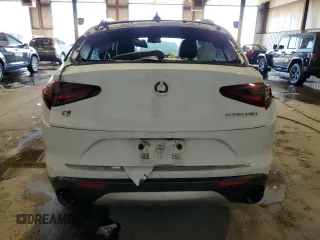 2023 Alfa Romeo Stelvio Ti z VIN ZASPAKBN4P7D57870, wystawiony jako Copart lot #46588385 z przebiegiem Nie podano mil oraz Szkoda całkowita • Salvage title. Historia ofert i sprzedaży dostępna na DreamBid. Obrazek 6.