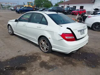2012 Mercedes-Benz C 300 Sport with VIN WDDGF8BB2CA643903, listed as a IAAI auction lot 42570612 with 157,410 mi miles and . Bid and sale history available at DreamBid. Image 3.