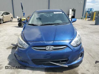 2015 Hyundai Accent GLS with VIN KMHCT4AE7FU935471, listed as a Copart auction lot 55411435 with 87,243 mi miles and Salvage Title. Bid and sale history available at DreamBid. Image 5.